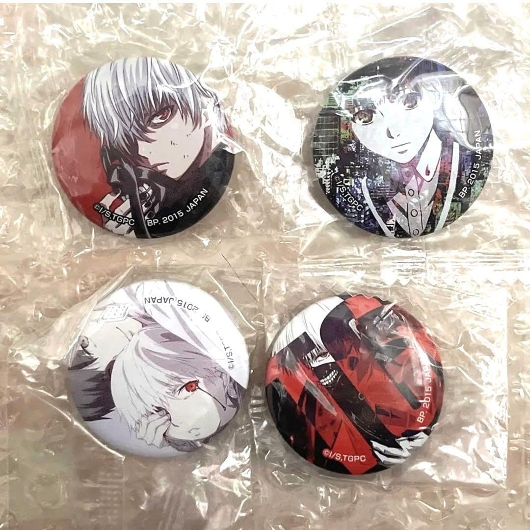 Amazon.co.jp: 東京喰種:re 金木研 ミニ缶バッジ 4個セット : おもちゃ