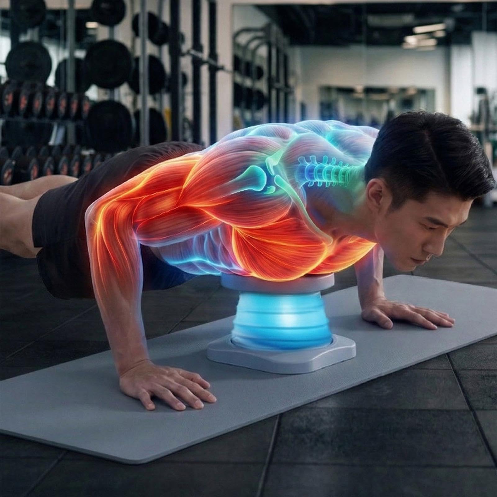 Push Up Assist Dispositivo regolabile in altezza Fitness