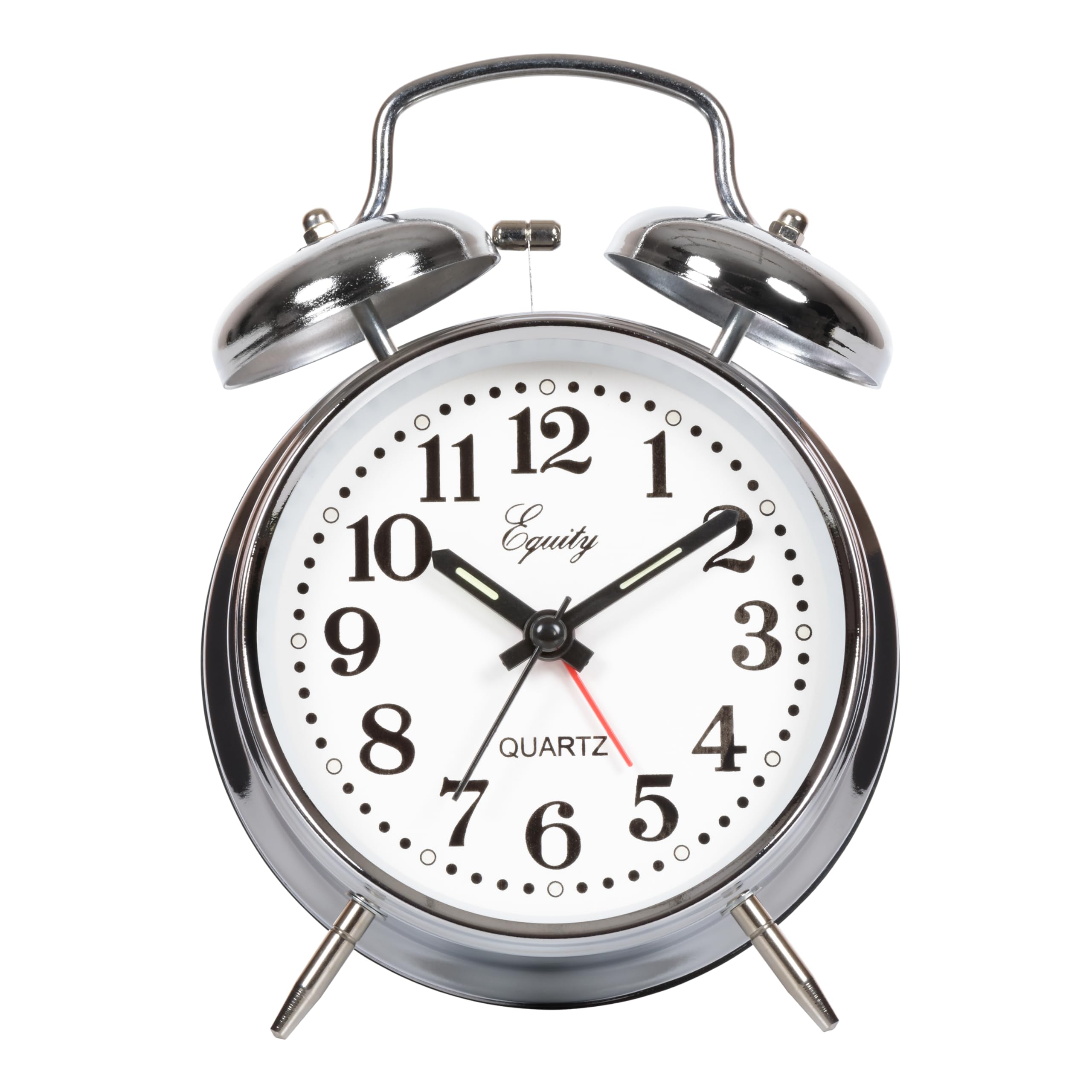 Equity 13014 Analog Twin Bell Alarm Clock