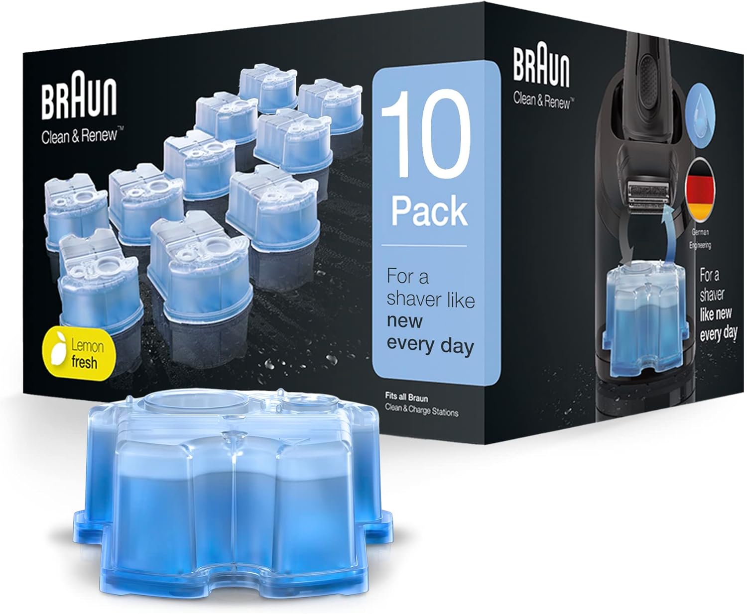 Braun Clean & Renew Refill Cartridges CCR 10 Pack Amazon.ca Beauty