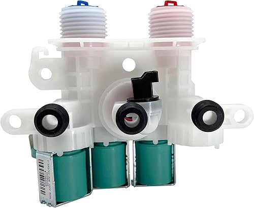 Conjunto de válvula de entrada de agua para lavadora para Whirlpool Cabrio WTW7000DW0 WTW7300DW1 WTW8040DW0 WTW7040DW1 WTW8040DW4 WTW7300DW0