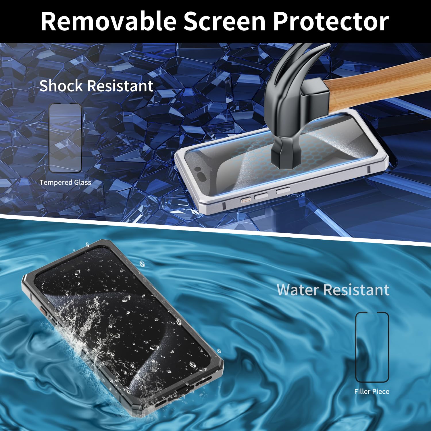 Amazon.co.jp: HUALIMEI iPhone 15 Pro Max 用 ケース 耐衝撃 炭素繊維