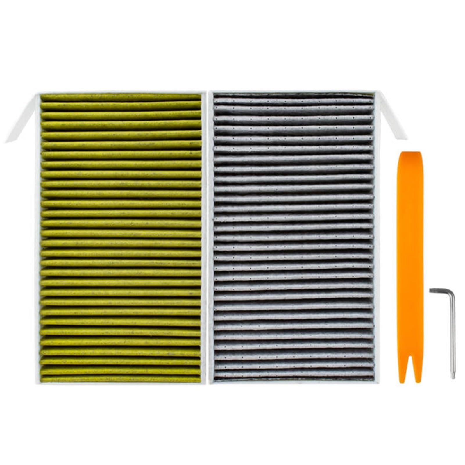 Xnofzwt One Color Car Air Cabin Air Filters Fit For Tesla Model 3 Y Air Cabin Filter Conditioner With Activated Carbon Replacement Conditioning