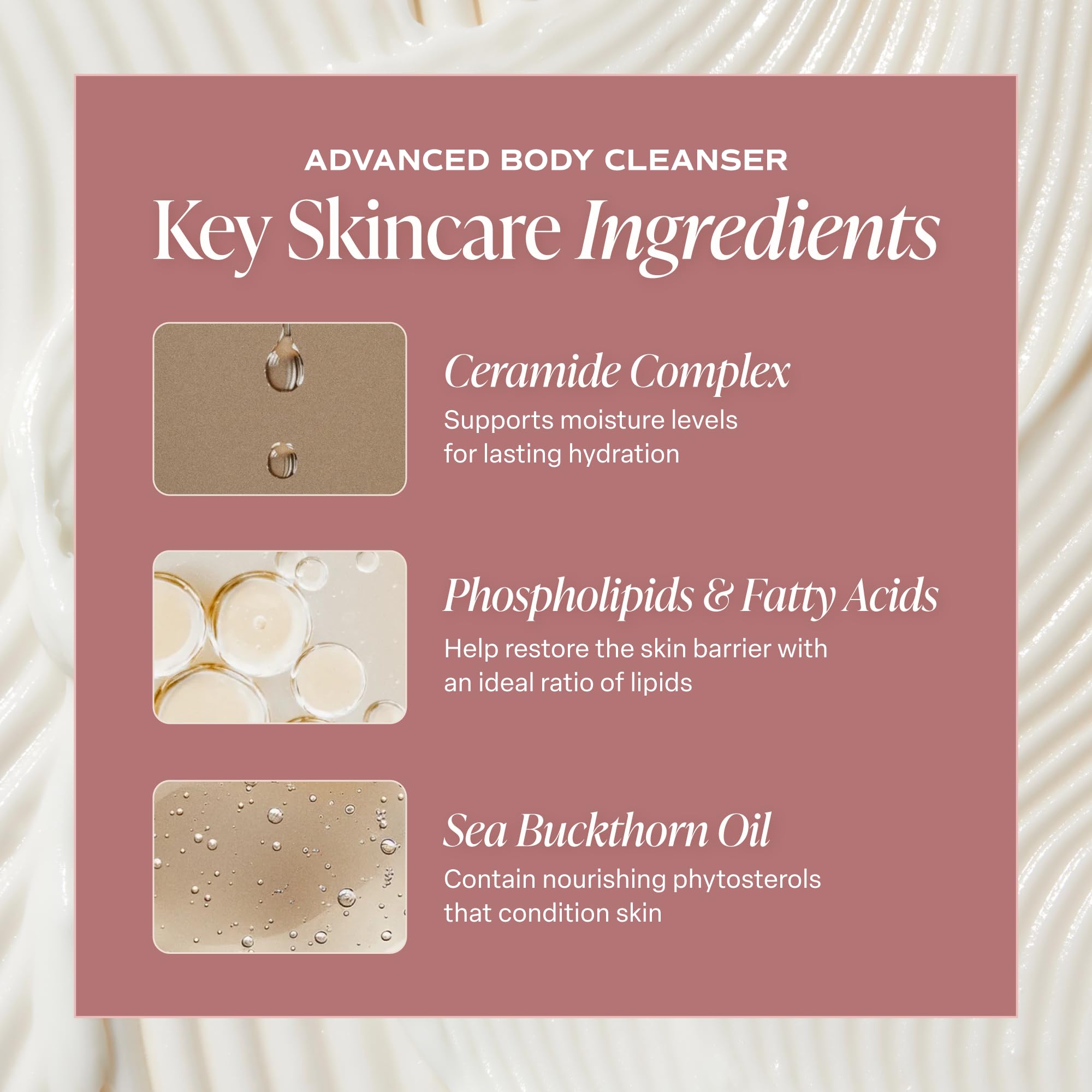 Saltair Multi-Lipid Body Butter | Coral Coast Ceramide Moisture | 10 oz | Creamy texture with conditioning ingredients for lasting hydration and a soft comfortable finish product thumbnail 8