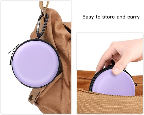 Miniatura 5 de MoKo Funda de viaje compatible con Apple Watch Series 10987654321SE, bolsa protectora portátil de almacenamiento de viaje compatible con iWatch y