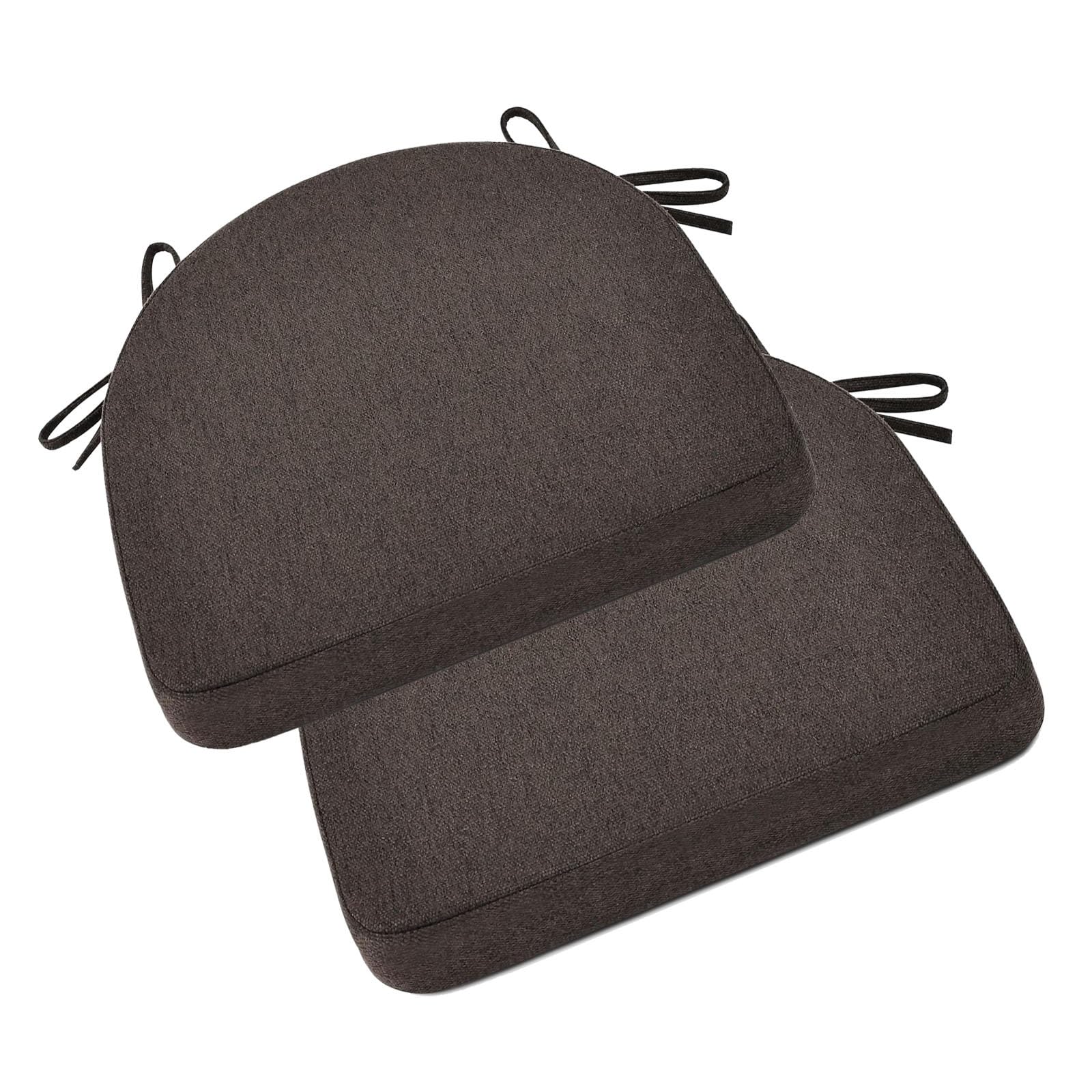 Coussin de chaise de salle à manger pour soulager les assises dures lot de 6