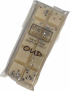 Oud Wax Melts | Highly Scented | Eco Soy Wax, Cruelty & Vegan Free | Handmade (Approx. 50g)