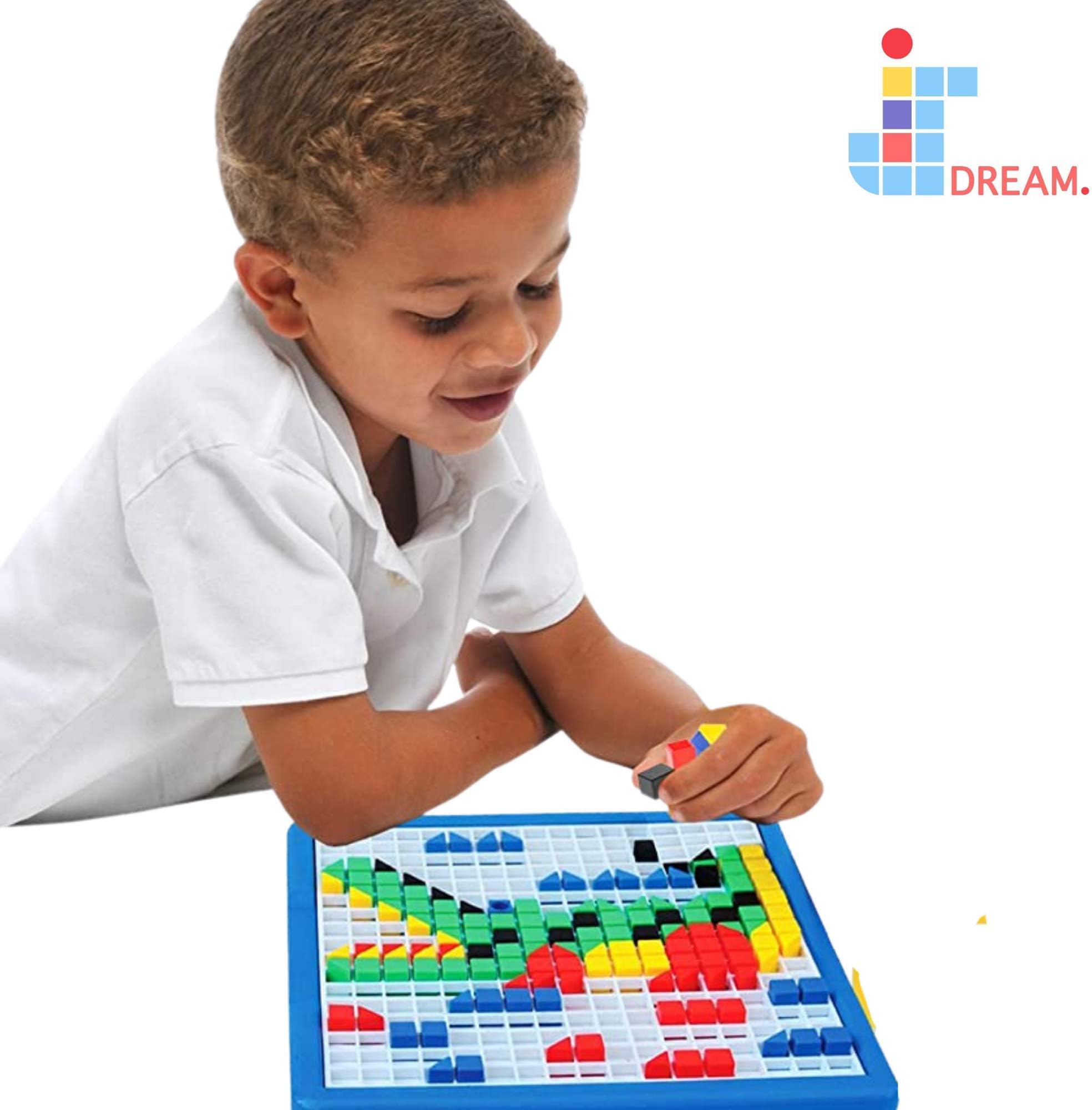 Toy Mosaic Puzzle, Educational Stem Toy for Boys and Girls for Creating Shapes and Building Toy Set ูุนุจุฉ ููุฃุทูุงู ุงูุงููุงุฏ ู ุงูุจูุงุช ุชุนููู
ูุฉ ูุชุฑููุจ ุงูู
ูุนุจุงุช ู ุงูุงุจุฏุงุน ูู ุงูุงุดูุงู