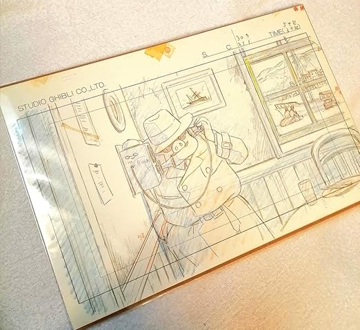 Amazon.co.jp: 超レア!【入手困難】スタジオジブリレイアウト展『紅の ...