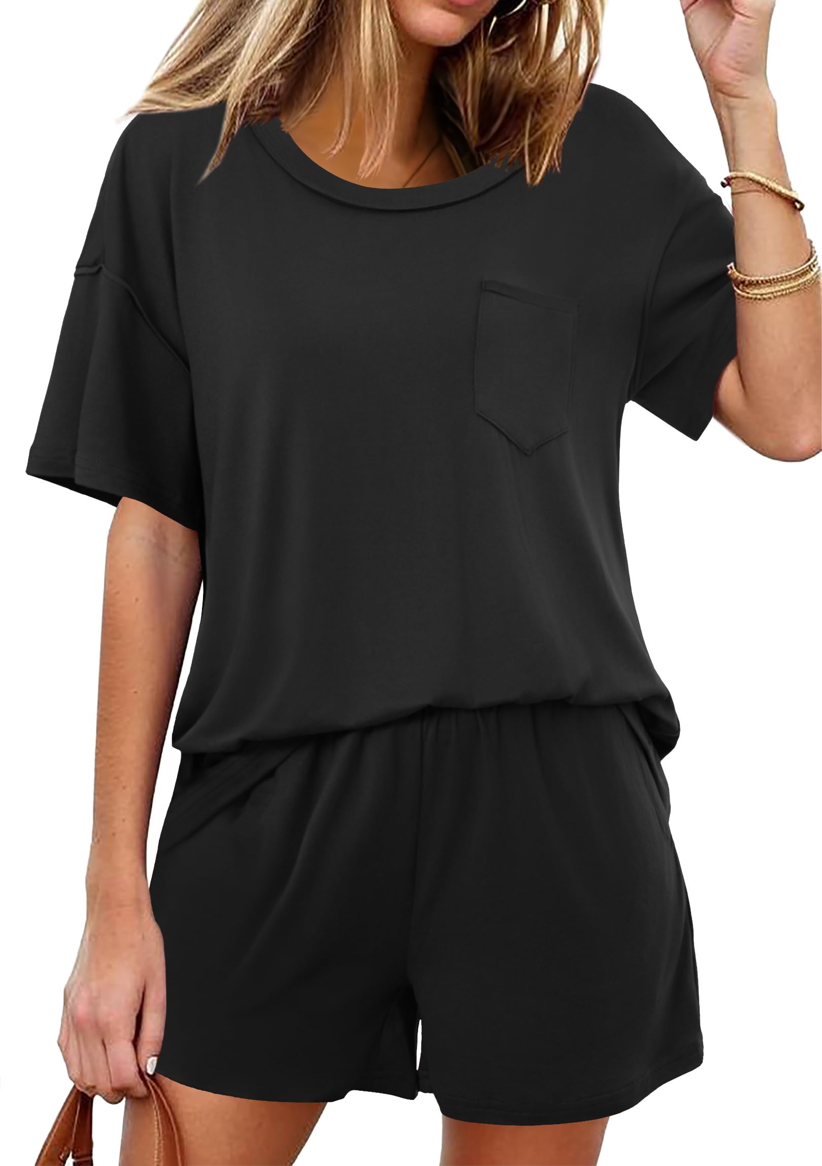 Ekouaer Women's 2 Piece Pajama Sets