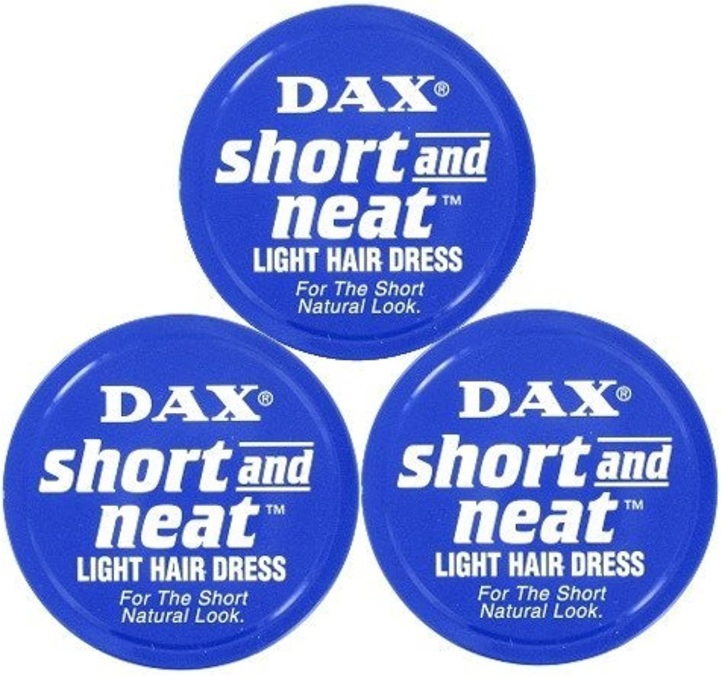 Wax Blue Short and Neat Triple Pack
