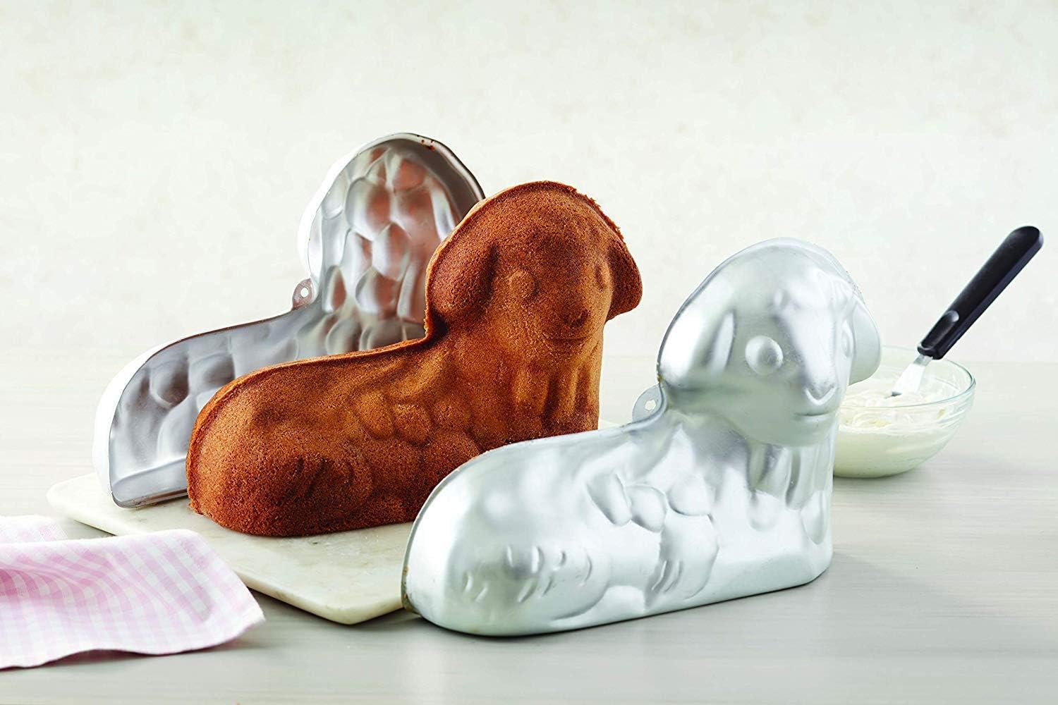 Wilton 3D Lamb Cake Pan Set, 2-Piece