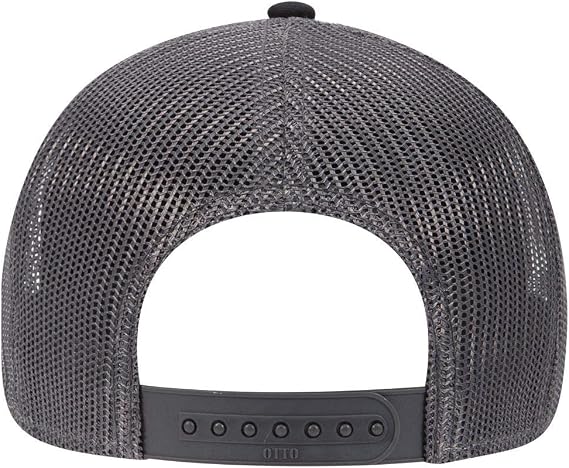 OTTO 6 Panel Low Profile Contrast Vertical Mesh Back Cap