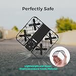 HOVERAir X1 Drone with Camera, Self-Flying Camera Drone with Follow Me Mode, Foldable Mini Drone with HDR Video Capture, Palm Takeoff, Intelligent Flight Paths, Hands-Free Control Black (Combo Plus)