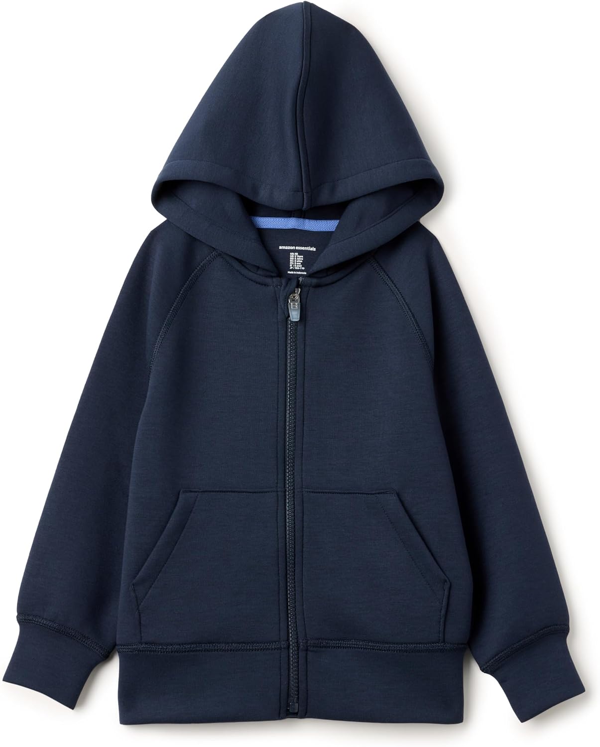 Amazon Essentials Boys' Active Sweat Relaxed-Fit Full Zip Hoodie