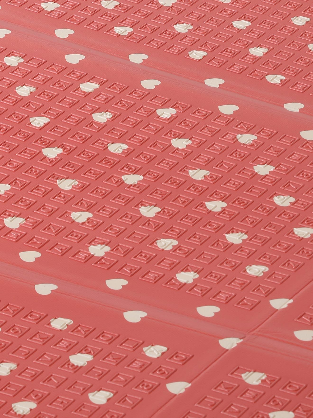 VERTBAUDET Grand tapis d'activités pliable Petit cœur
