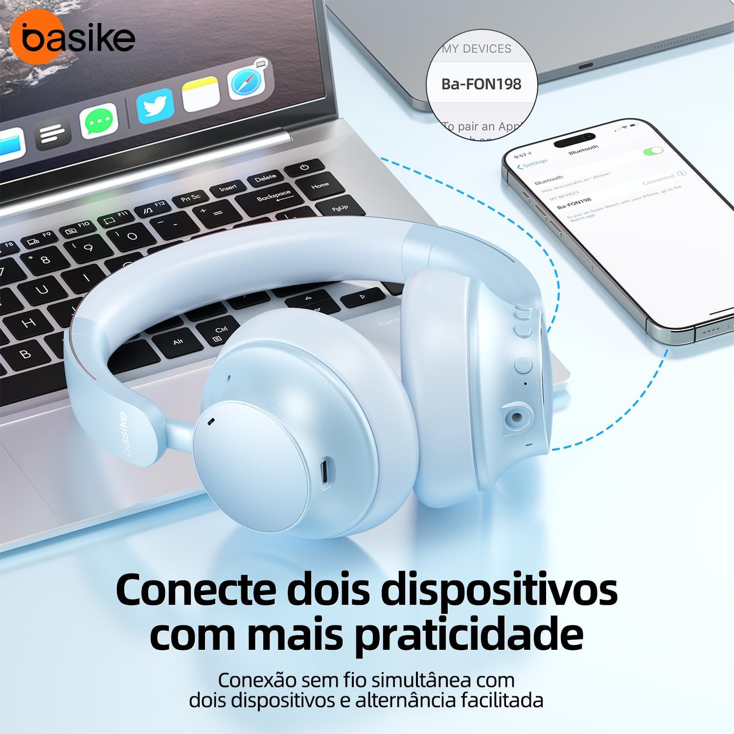 Review Basike Fones de Ouvido Bluetooth: O Que Faz Deles Imperdíveis para Você? 7 71hMMhJnbYL. AC SL1500