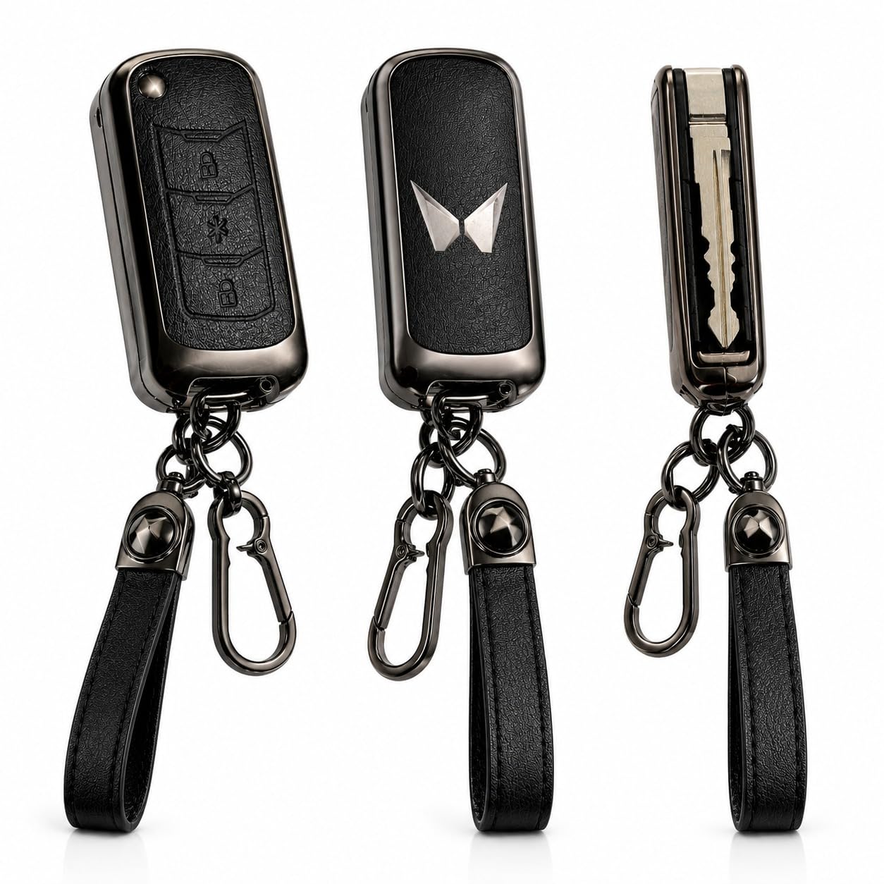 Macbot Premium Waterproof Smart Car Key Cover Compatible with Thar, Scorpio N, Scorpio Top Model, Bolero, XUV300, XUV700 & XUV 3XO Premium Protective Key Case-image-13