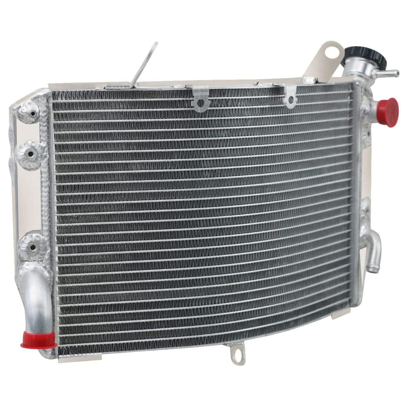 All-Aluminum Radiator For Yamaha YFZ450R 2014-2023 – Silver, GPI YM062 Direct Fit