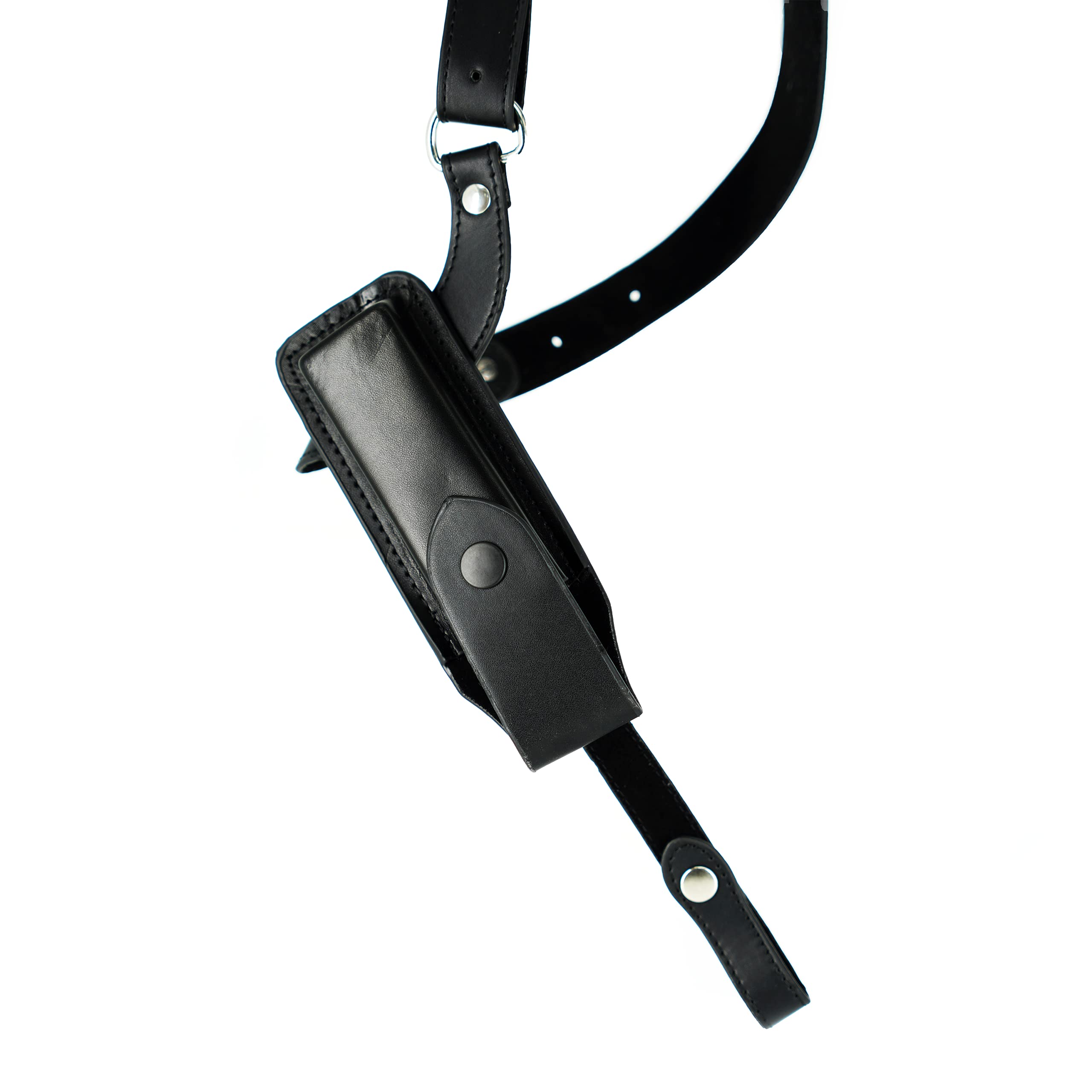 Leather Shoulder Holster for Pistols, Adjustable Vertical Gun Holster