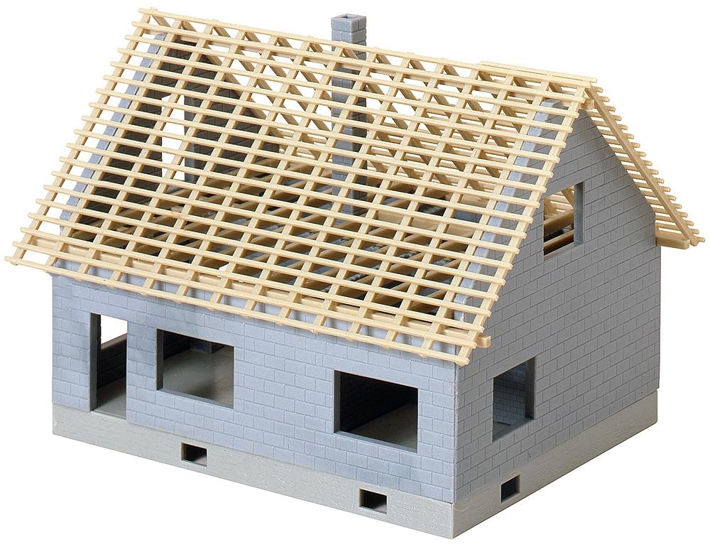 FALLER 130303 - Einfamilienhaus im Bau, 18.6 x 5.2 x 27.8 cm