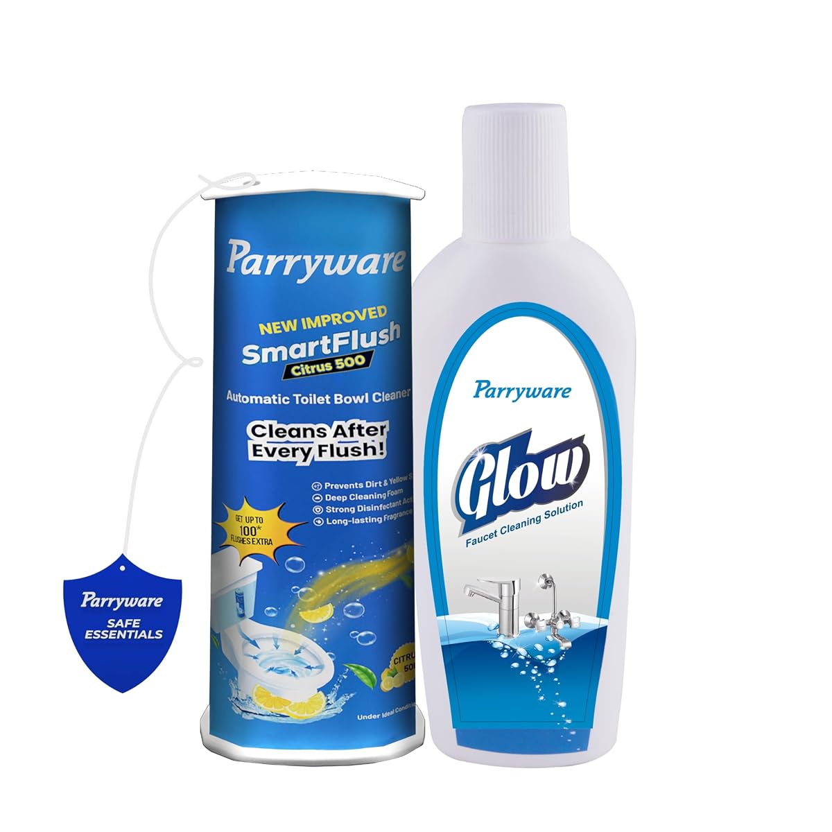 Parryware COMBO PACK - SmartFlush Citrus Automatic Toilet Bowl Cleaner 170g and