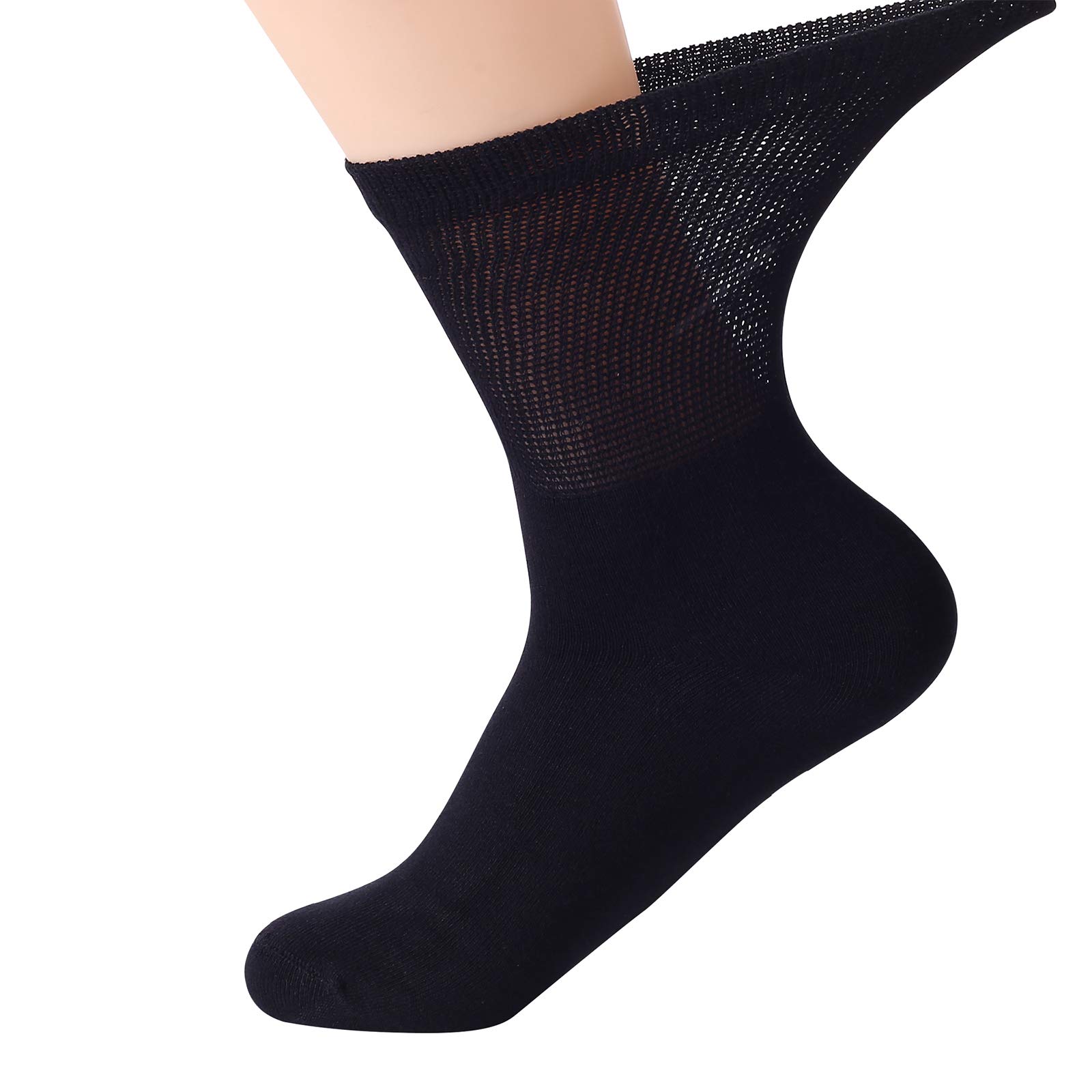 Zando Womens Stripes Thin Tube Socks Thigh High Tights Over Knee Socks Casual Knee High Stockings Striped Thigh Highs