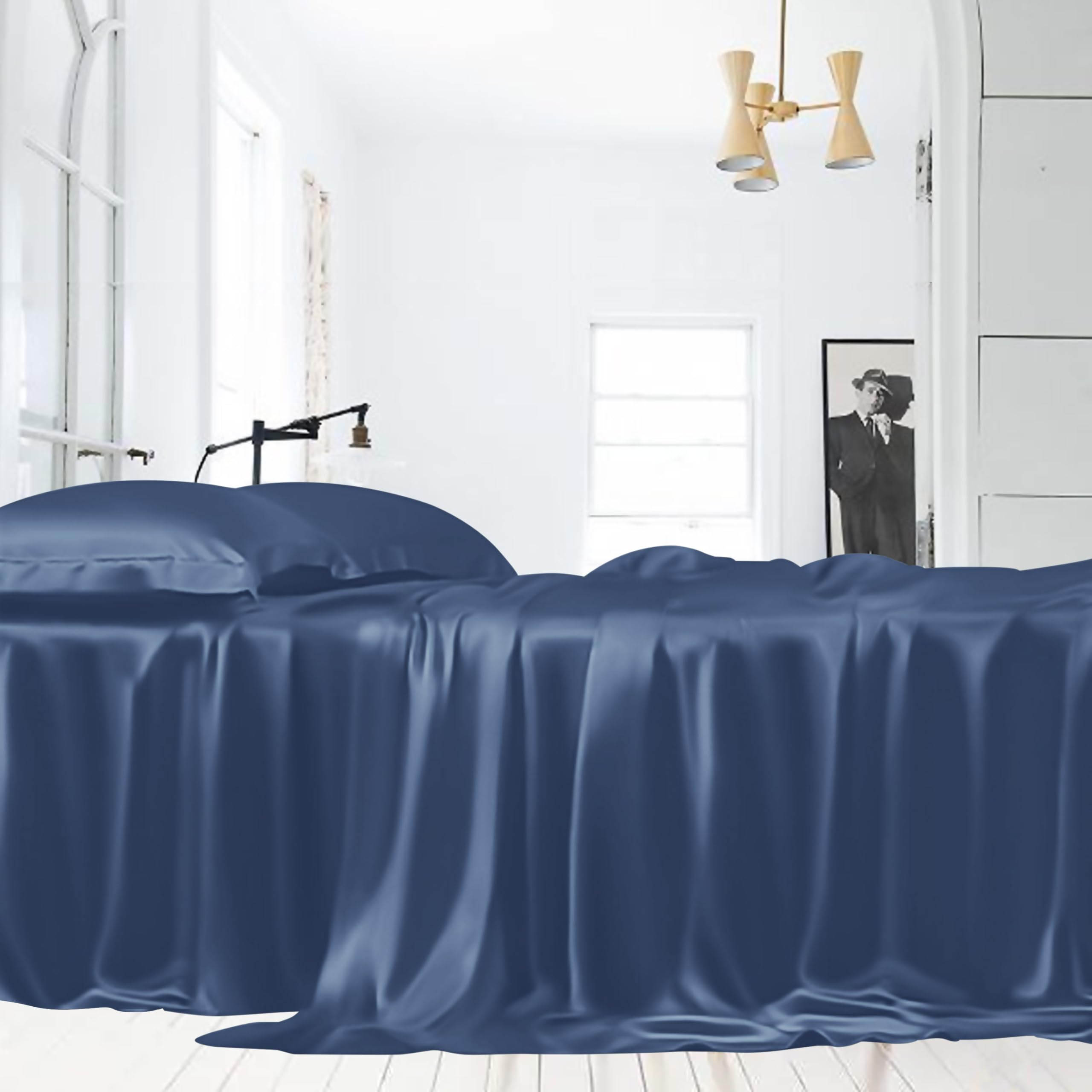 Organic Bamboo Silk Bedsheets - Super King -2