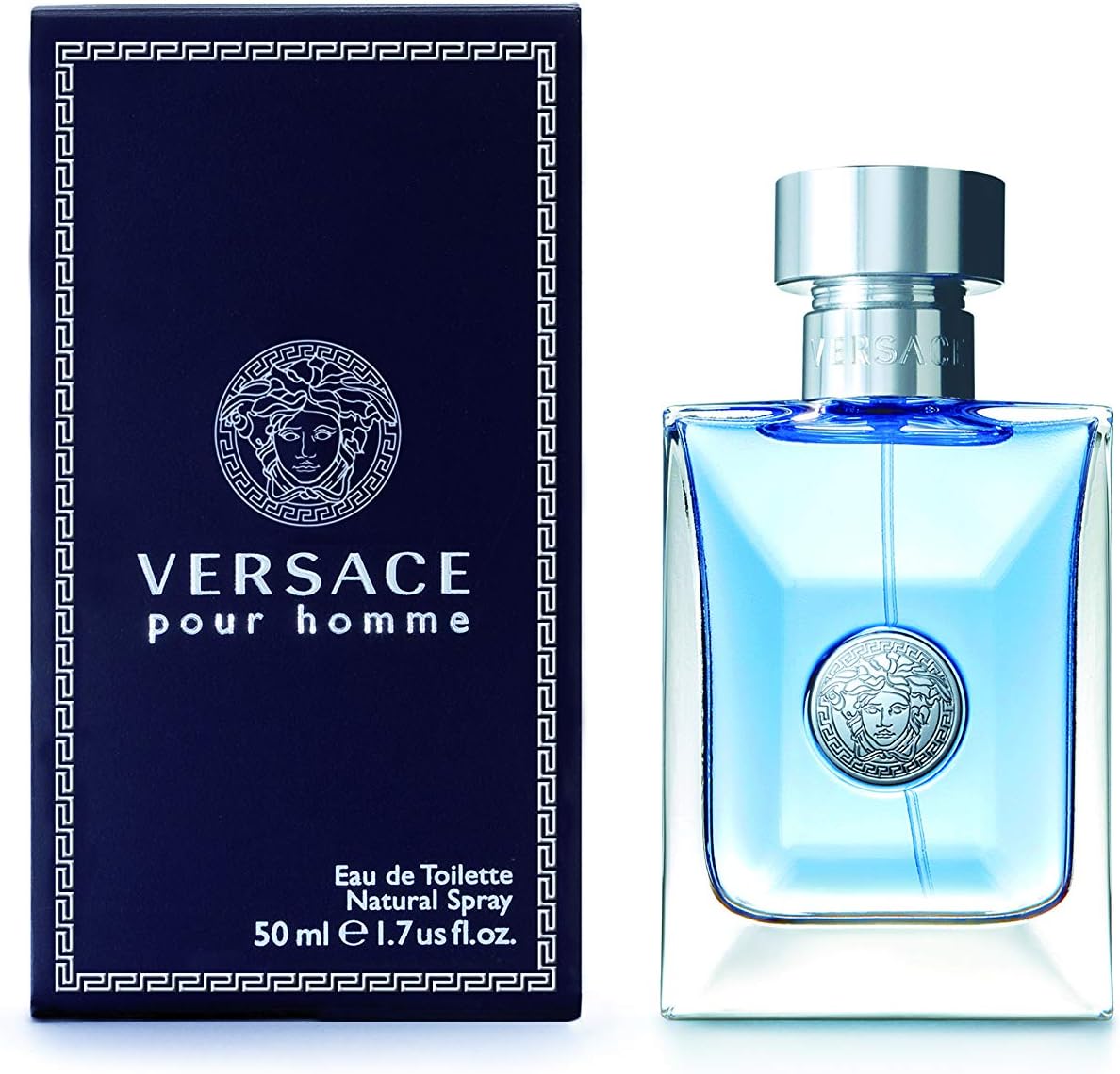 Pour Homme By Gianni Versace For Men. Eau De Toilette Spray 1.7 Oz.