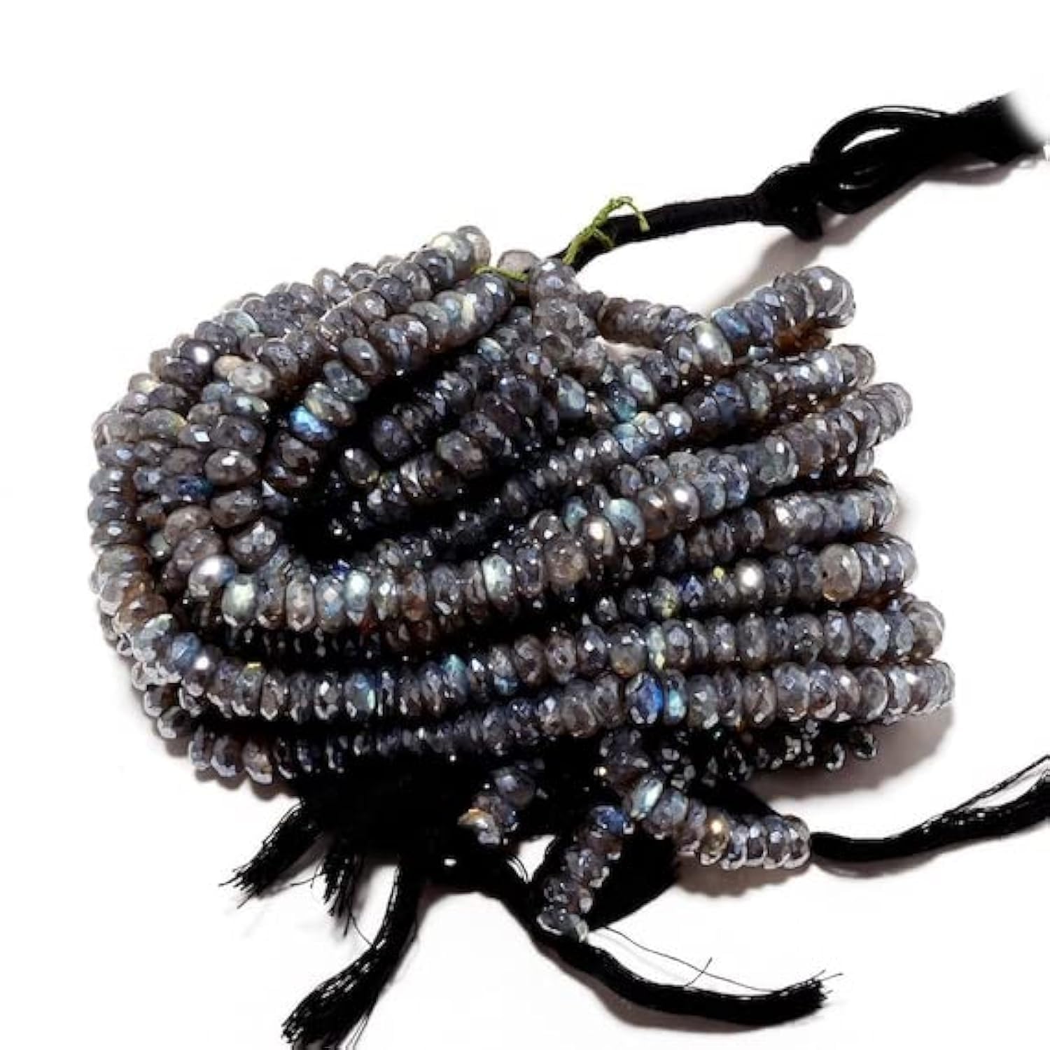 Labradorite perles rondelles 12mm LKBEADS pour sublimer vos ateliers de joaillerie fait main