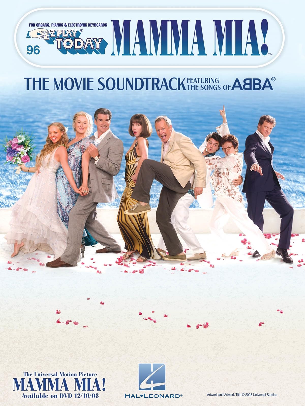 E-Z Play Today Volume 96 Mamma Mia! Mlc Book