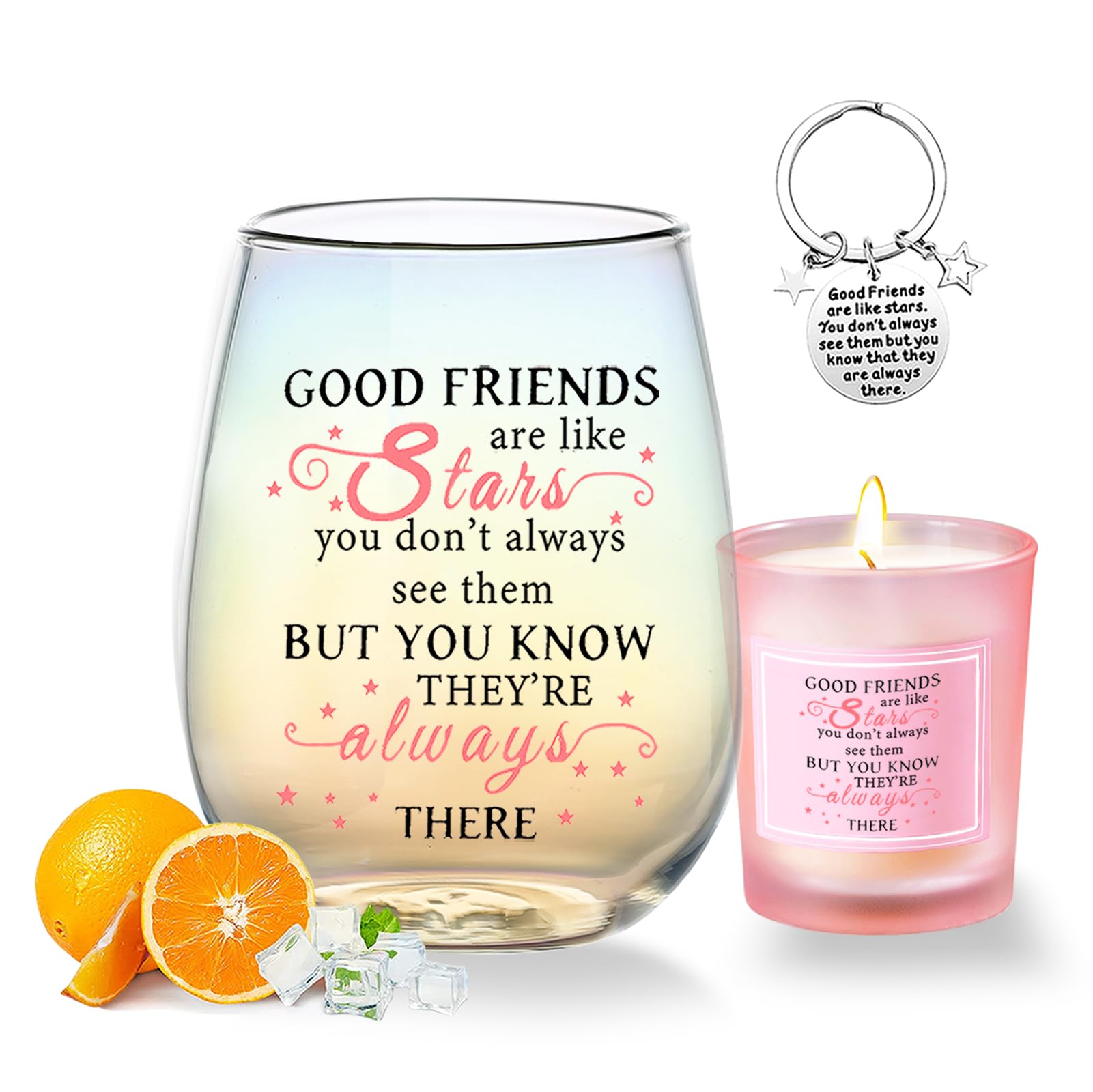 Friendship Gifts for Women Wine Glasses Drinking Personalised Birthday Gifts for Friend Women Special Friends Gift Leaving Gift for Her Colleague Best Friends Sister Christmas Galentines Present