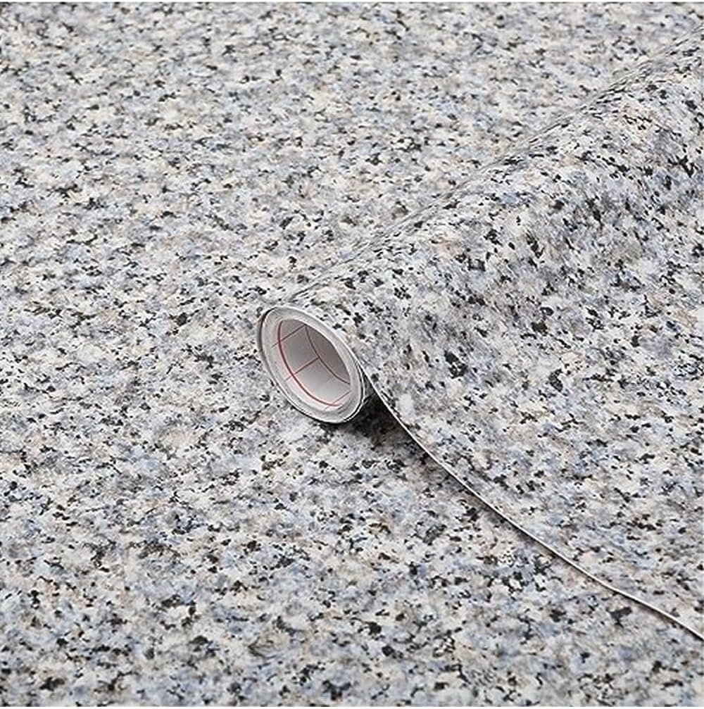 d-c-fix self-Adhesive Film Granite Grey Stone 26.5'' x 78.7" - FA346-8049