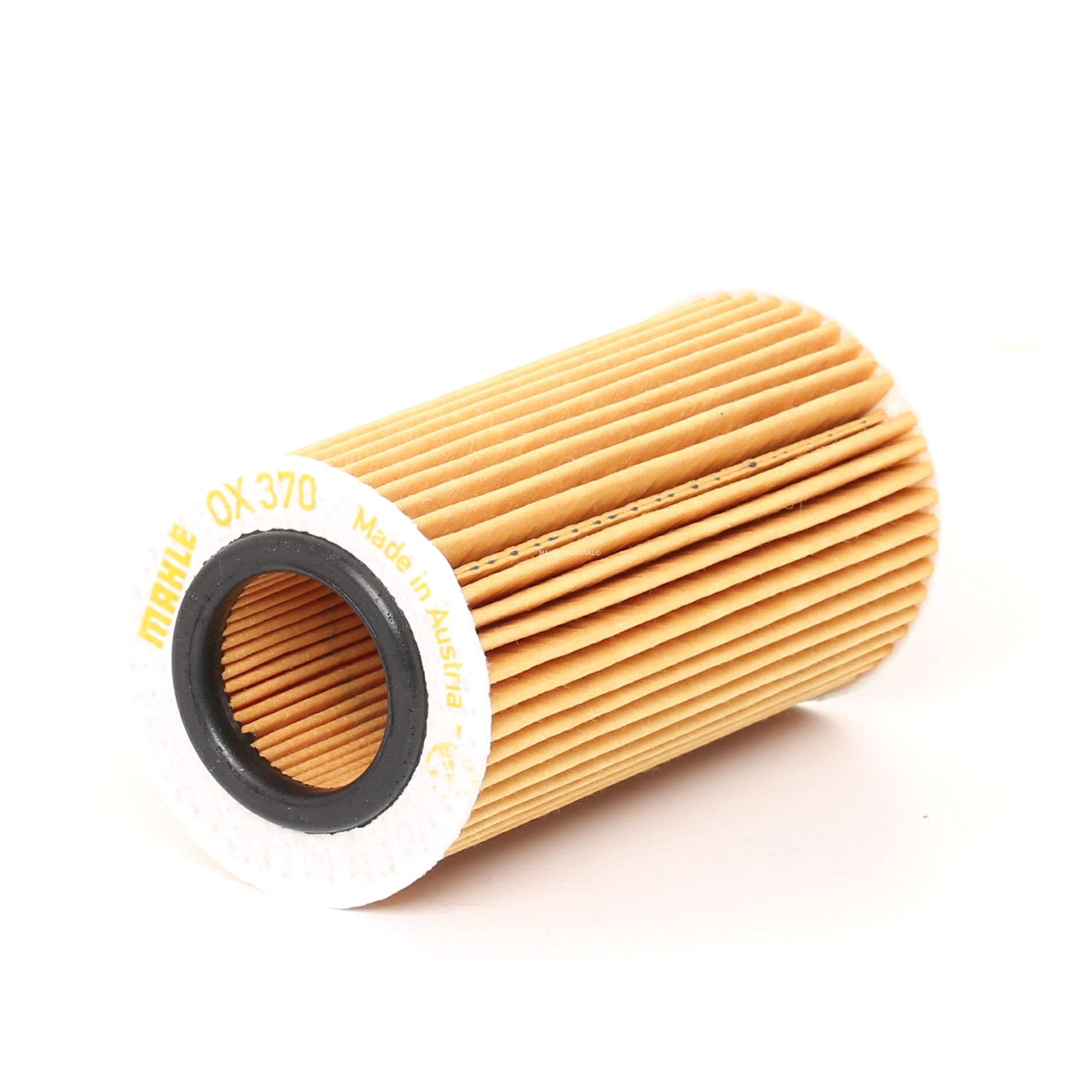 MAHLE OX 370D1 Oil Filter - Oil Filter with Gasket / Gasket Set