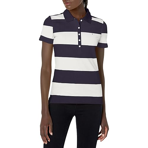 Tommy Hilfiger Women's Classic Short Sleeve Polo Shirt