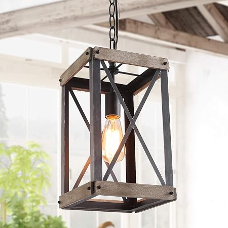 LNC Farmhouse Pendant Lighting Fixture 