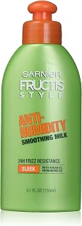 Garnier Fructis Style Anti-Humidity Smoothing Milk 5.10 oz (Pack of 3)