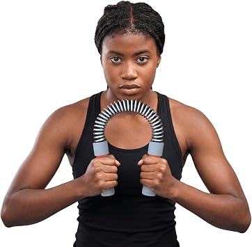 Zenooze's Power Twister Flex Bar, The Ultimate Upper Body Exercise Equipment for Strengthening Your Chest Workout, Shoulders,Biceps, Arms, Forearm Strengthener, Resorte para Hacer Ejercicio