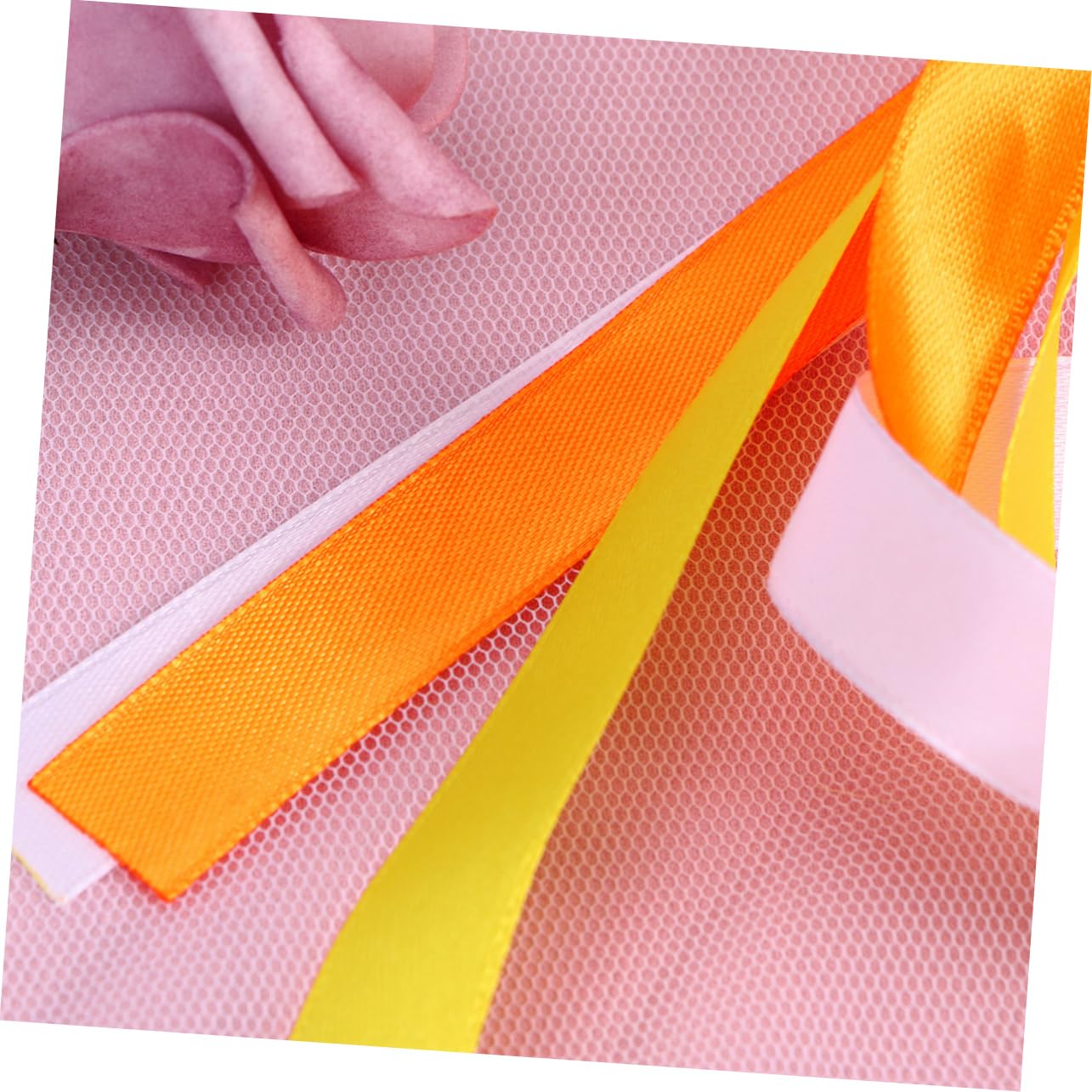 40piezas Varitas De Hadas De Ribbons Con Campanitas Para Bodas y Fiestas Decoración Para Ceremonias y Celebraciones Amarillo