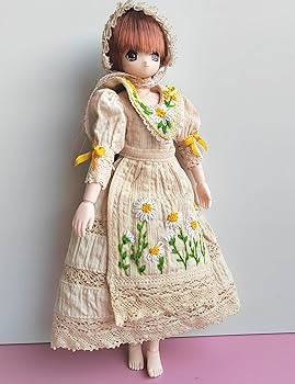 ブライス洋服 楽天市場】ブライス blythe 服 ドット ホワイト ジャケット