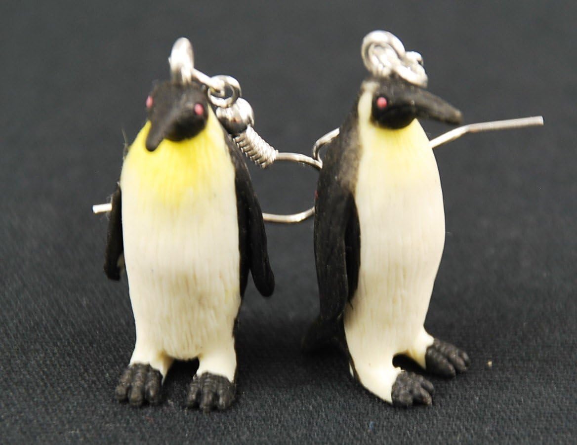 Penguin Earrings Penguins Miniblings South Pole Tuxedo Sea Rubber