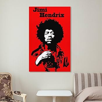 Amazon.co.jp: Jimi Hendrixジミヘンドリックスポスター歌手音楽