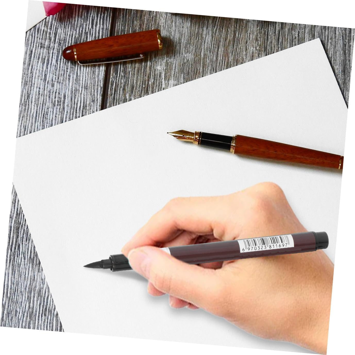 ARTIBETTER 6pcs Chinese Calligraphy Brushes Professional Water Ink Painting Pens for Beginners Artists Writing Tools for Calligraphy Drawing for Office Use
