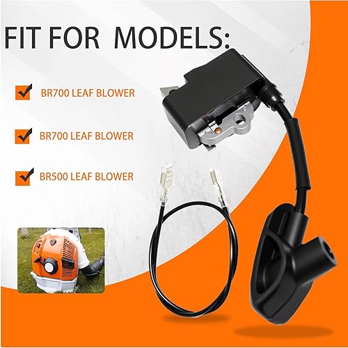 Miniatura 2 de Bobina de encendido compatible con Sthil BR700 BR600 BR500 mochila soplador de hojas modelo 4282 400 1305