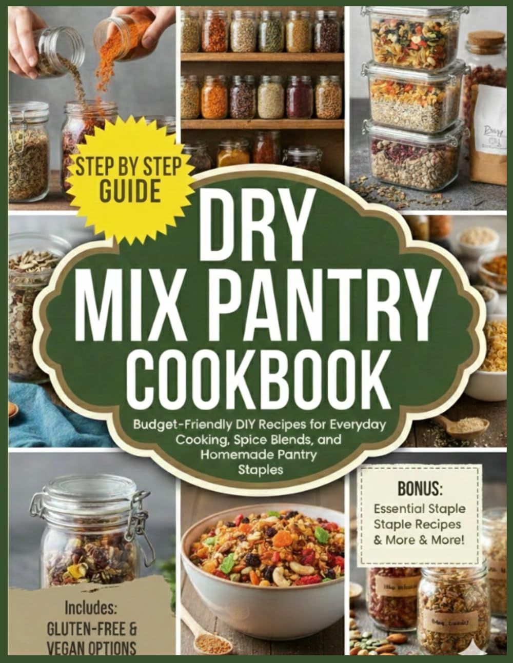 Dry Mix Pantry Cookbook: A Simple System of Budget-Friendly Mixes for Stress-Free Weeknight Meals