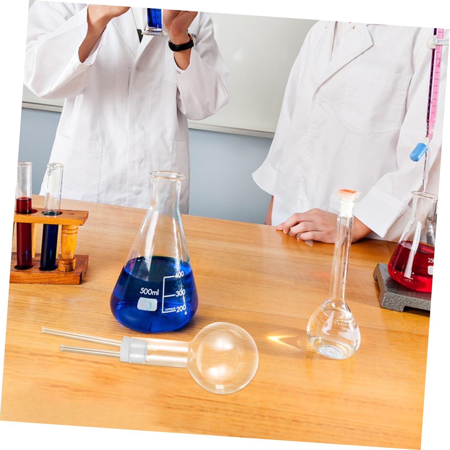 PRETYZOOM 2 Sätze Siphon Apparatus Chemie Demonstrationskit für Schule und Labor Tragbares Gaslöslichkeitsgerät Vielseitiges Unterrichtsmaterial für Oberstufe Interaktives Chemie-lehrmittel