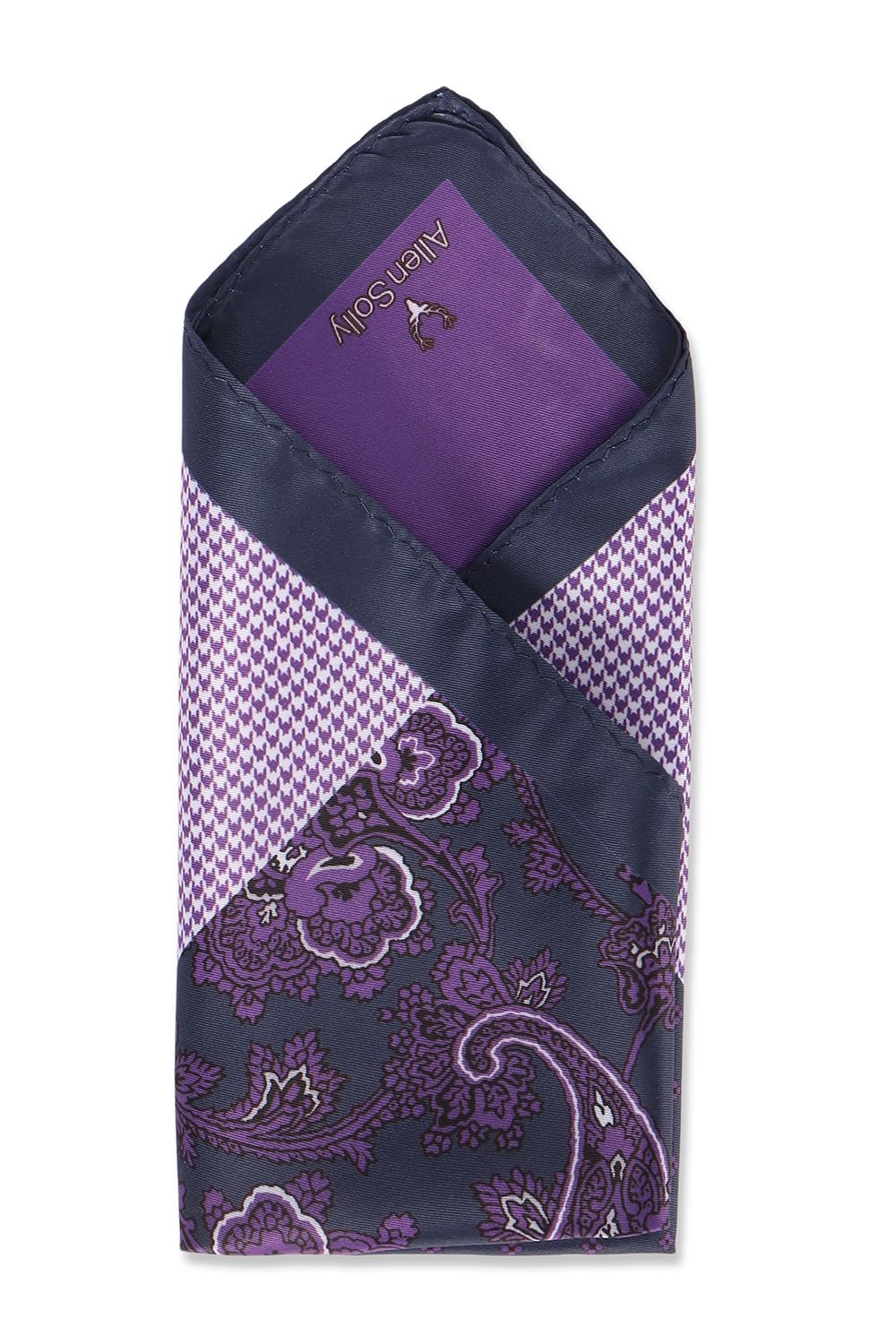 allen solly Polyester Blend Men Casual Style Multi Party Pocket Square, Multicolor, Free Size-picture-22