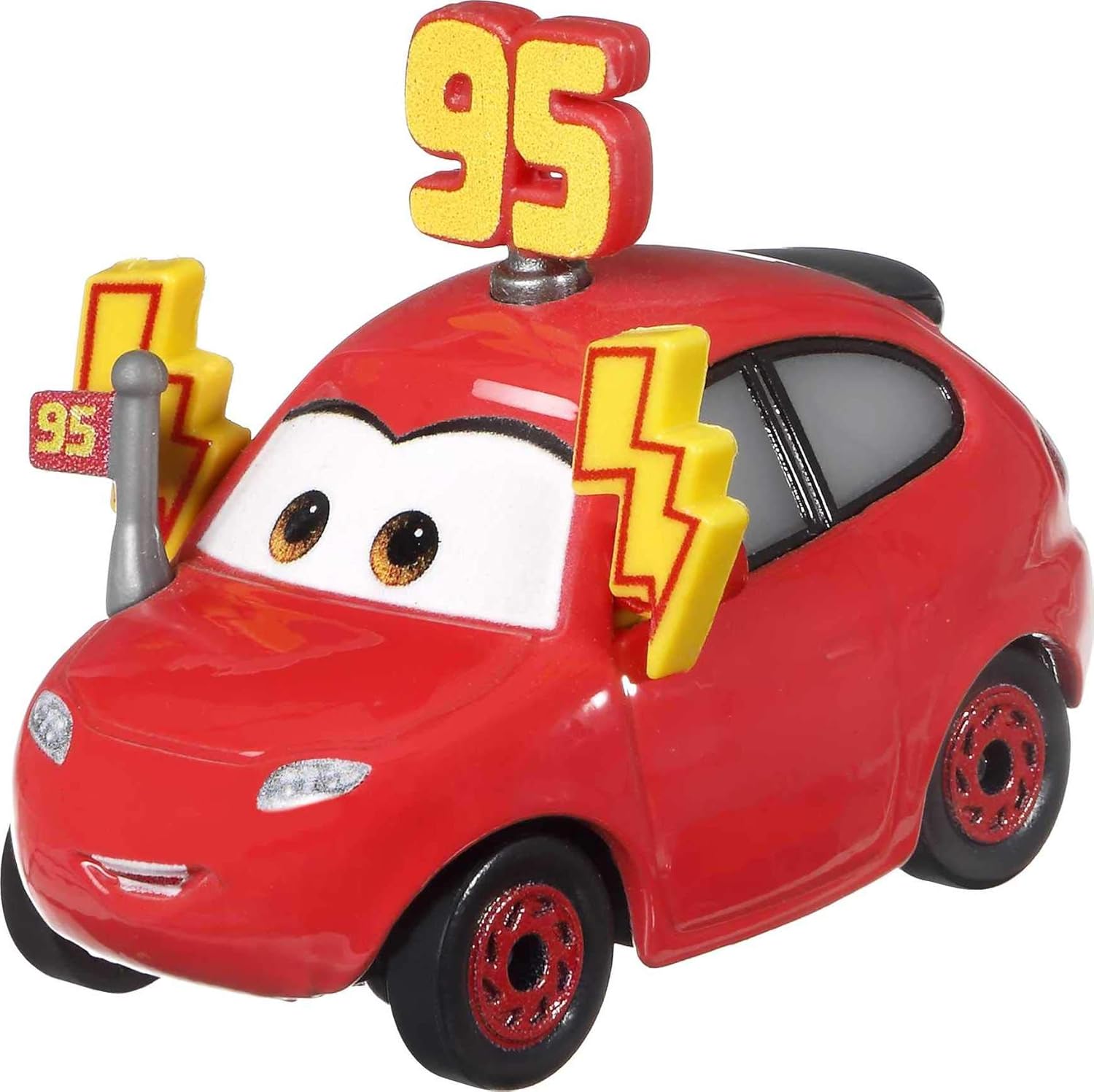 Disney Car Toys Maddy Mcgear, Miniature, Collectible Racecar Automobile Toys Based on Cars Movies, for Kids Age 3 and Older, Multicolor