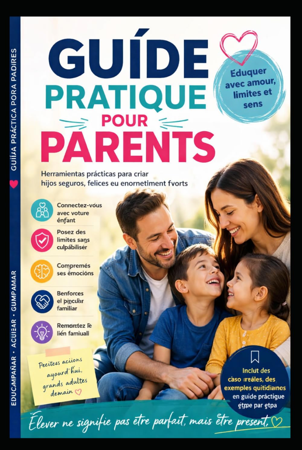 GUIDE PRATIQUE POUR PARENTS: Éduquer, ce n’est pas former des enfants parfaits, c’est accompagner un être humain à devenir lui-même