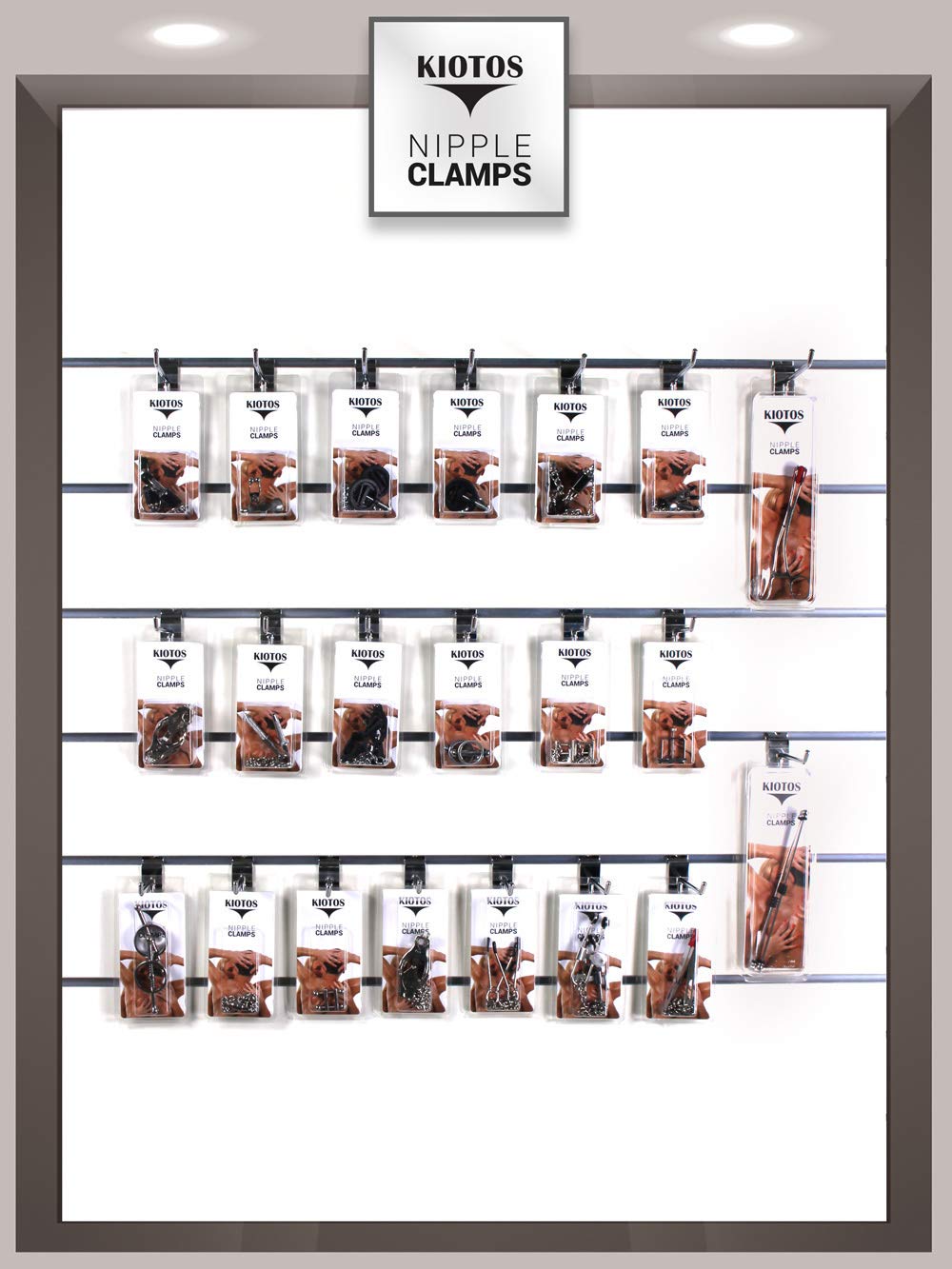Kiotos Steel Pressure Tit Lock Nipple Clamps